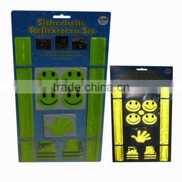 10PCS PVC reflective signs set