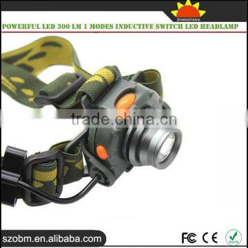 Powerful Led 300 Lm 1 Modes Inductive Switch Led Headlamp photo-3