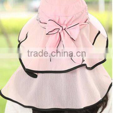 Korean Edition Sun Hat Hat Female Summer Lace Protection of Neck Neck Eaves Sunscreen Caps ms Outdoor Cycling Caps photo-5