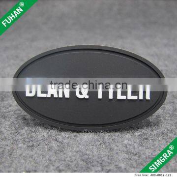 High-end PVC Materials Coining Printing Technic Rubber Patches photo-5