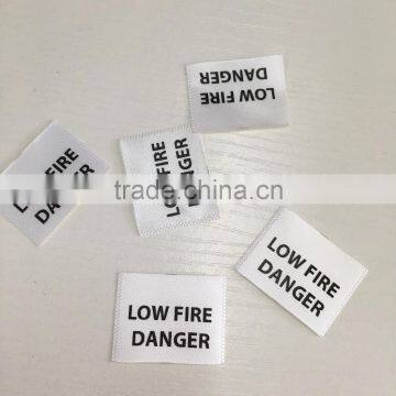 Customized Care Labels for Garment Clothing Wash Label Instruction Tag photo-3