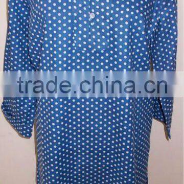 Polka Dot Cotton Tunic