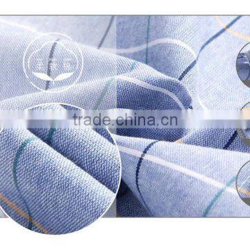 The New 2015 Men's Plaid Shirt Long Sleeve Skinny Man Bai Segong Blue-gray in Leisure Shirt Wholesale photo-5