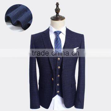 Tailor Made Fashion and Elegant Stripe Men Suit With 2 Buttons,MTM Man Suits photo-3