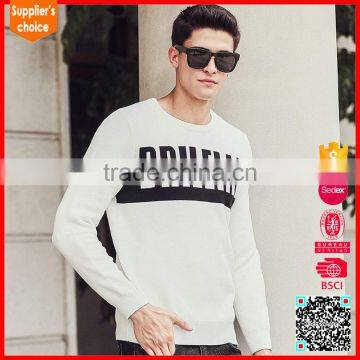 New fashion winter thick sweater with hood men's sweaters with hoodies