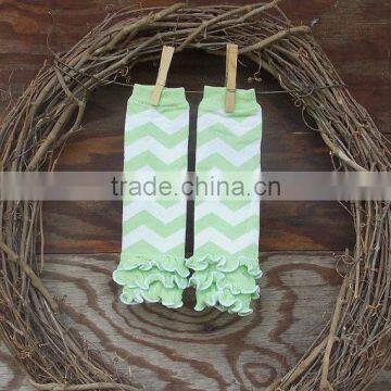 Baby Knitted Wool Leg Warmers Infant Baby Ruffle Legging Warmers photo-2