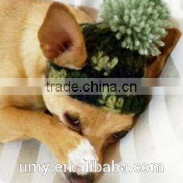 Ponpon Muffler Knit Pet Clothes For Dog Hat Dog Product photo-5