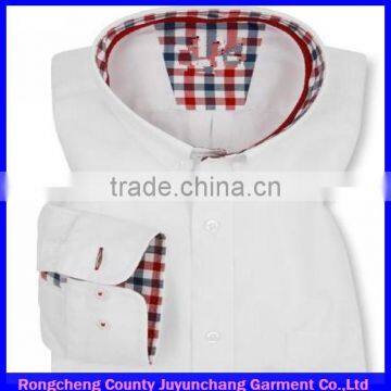 White Oxford Button Down Casual Shirt