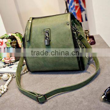 High Quality PU Leather Women Crossbody Bags Fashion Scrub Leather Shoulder Messenger Bag