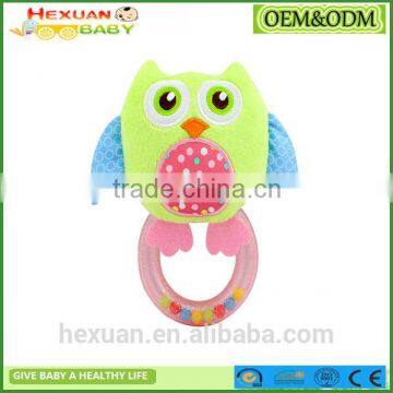 New High Quality Baby Wrist Rattle Toy Plush Hand Bell Ring For Infant photo-3