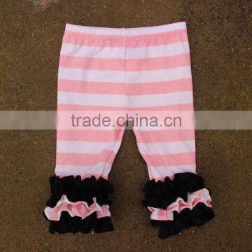 Baby Girls Summer Cotton Icing Capris Wholesale Teen Girls 2017 Fashion Stripe Capris Boutique photo-5