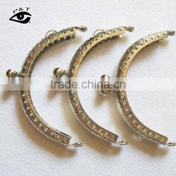 8.5CM Wholesale Fashion Metal Purse Frame for Bag Cluth Purse Frame Metal Frame photo-3