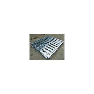 Heavy Duty Stacking Galvanized Steel Pallets For Warehouse Storage