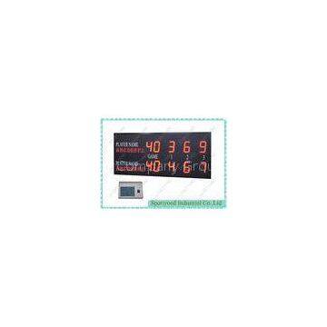 Three Sets Led Digital Electronic Scoreboard For Tennis Game 1.8m x 0.8m