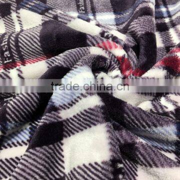 cheap wholesale flannel velvet fabric with different color design