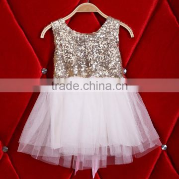 Wholesale baby girls summer halter dress fancy dress