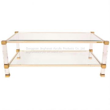 Best Selling Water Table Sofa Side Table Metal Frame Coffee Table