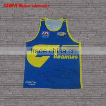 Newest style men running vest wholesale gym singlets