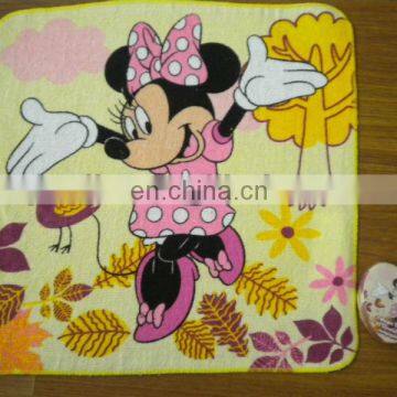 Cheap Customized 100% cotton flannel face towel magic pressed towels for kids' toy