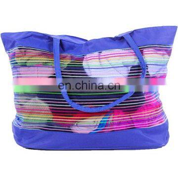 Large Mesh Tote Beach Bag Shopping Grocery Shoulder Handbag photo-4