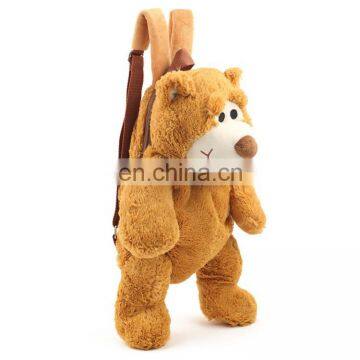 Hot Sale Brown Chicken Plush Backpack Bags