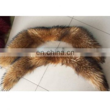 Best Quality Raccoon fur collar for Clothing , garment