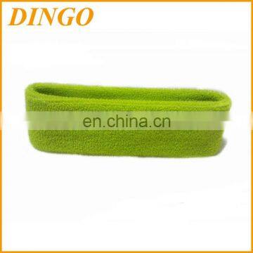 Customized cotton terry knit wrist&head sweat band for promotion