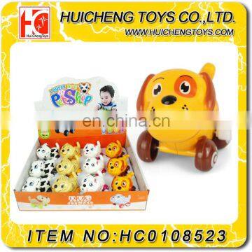 Multifunction wind up animal toys funny mini dog promotion toys