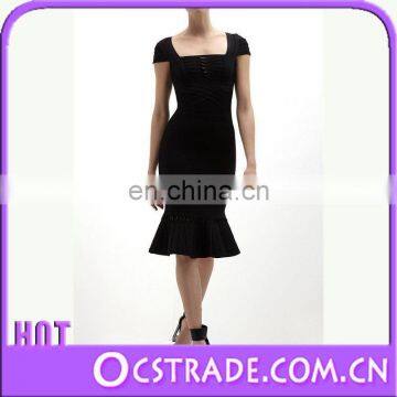 2015 hotsell quality wholesale short black pencil skirt