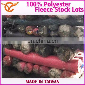 Good Quality 100% Polyester Fleece Sweatshirt Fabric Stock Lots