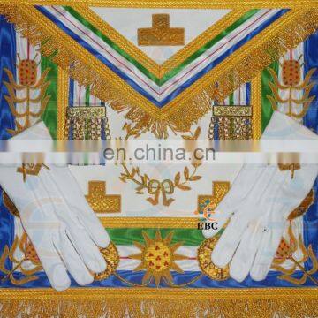 Past Master Apron supreme quality, Freemasonry Aprons and Regalia