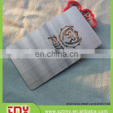 Business Card Etched Business Card Stainless Steel Etched Business Card photo-2