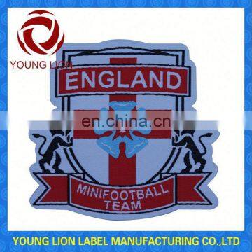 woven logo badge