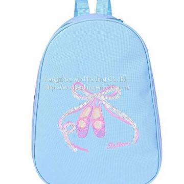 good selling quilted dance backpack bag with waterproof fabric