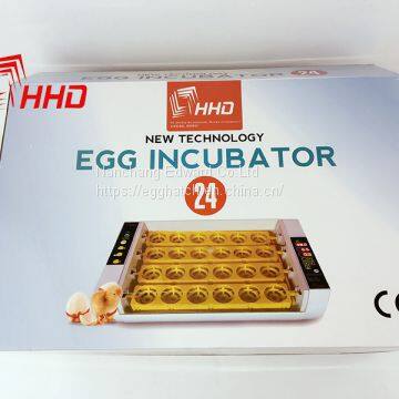 NEW! 98% Hatching Rate Full Automatic 24 Eggs Mini Chicken Egg Incubator For Sale photo-4