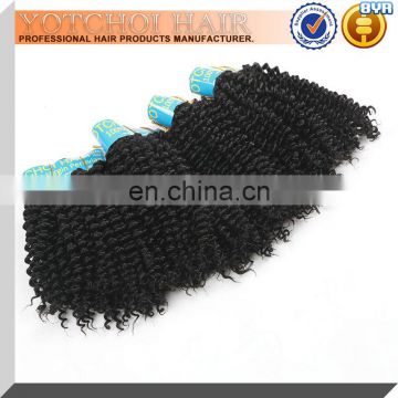 AAAAA Tangle Free Short Curly Brazilian Hair Extensions