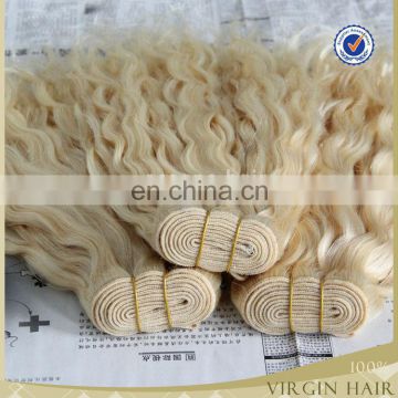 light color hair weave cheap wholesale price hair weave #613 blonde color cheap virgin brazilian hair