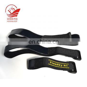 20mmX250mm Non-Slip Silicone Battery Straps - 8 PACK Black