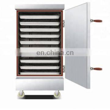 24 trays gas food steam machine with digital controller/ark rice steam machine for gas heated