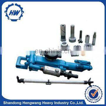 Air pusher leg YT29 hand rock drill for mining blasting hole