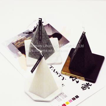 Conical Pentagonal Ice Flower Aromatherapy Candle