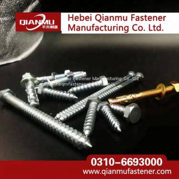 Factory Price High Quality Manufacturer Flat Head Hex Head Wood Screw Hdg Wood Screw photo-3