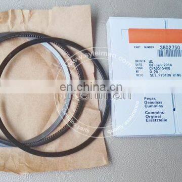 Cummins Engine Parts 6BT Piston Ring 3802750