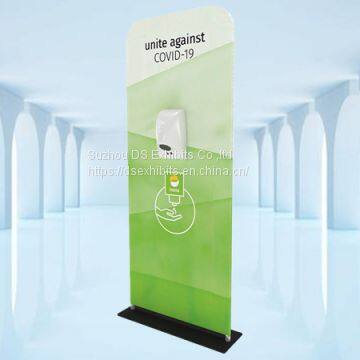 Public places auto sensor touchless hand sanitizer soap dispenser floor stand