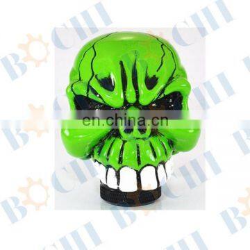 Super Good Crafts Resin Material skull Gear Shift Knobs For Universal Car