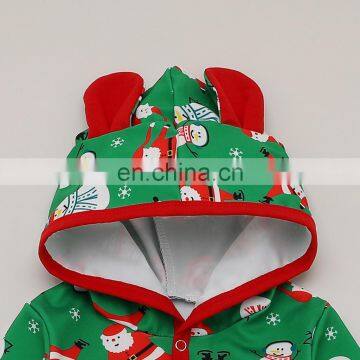 RTS Pullover Hoodie Jumpsuit Christmas Onesie Baby Bodysuits photo-4