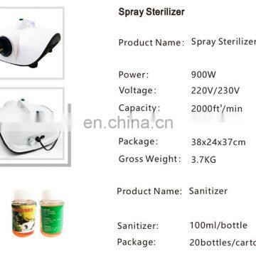 MY-X068C Car / Office / Home Use Atomizing Sterilizing Disinfection Spray Machine Sterilization photo-4