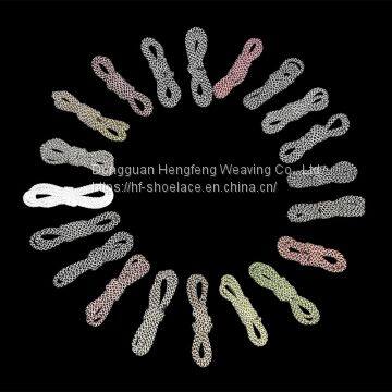 Custom Fashion Polyester Quality Cheap Wholesale Shoelaces Reflective Fashion Shoelace photo-5