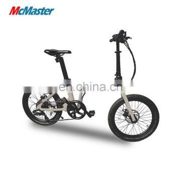 BEBHM20BM 20 Inch 36V Foldable Electric Bicycle With LCD Display, Portable Hidden Lithium Battery Electric Bike photo-3