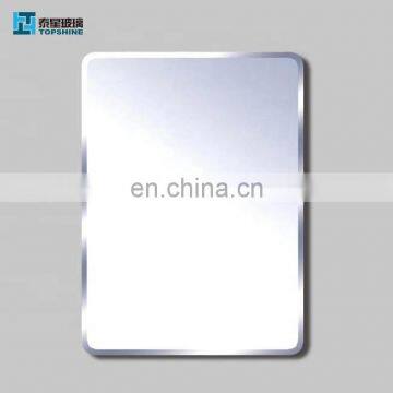 Bevelling Frameless Clear Bathroom Shower Glass Mirror Factory Price photo-5